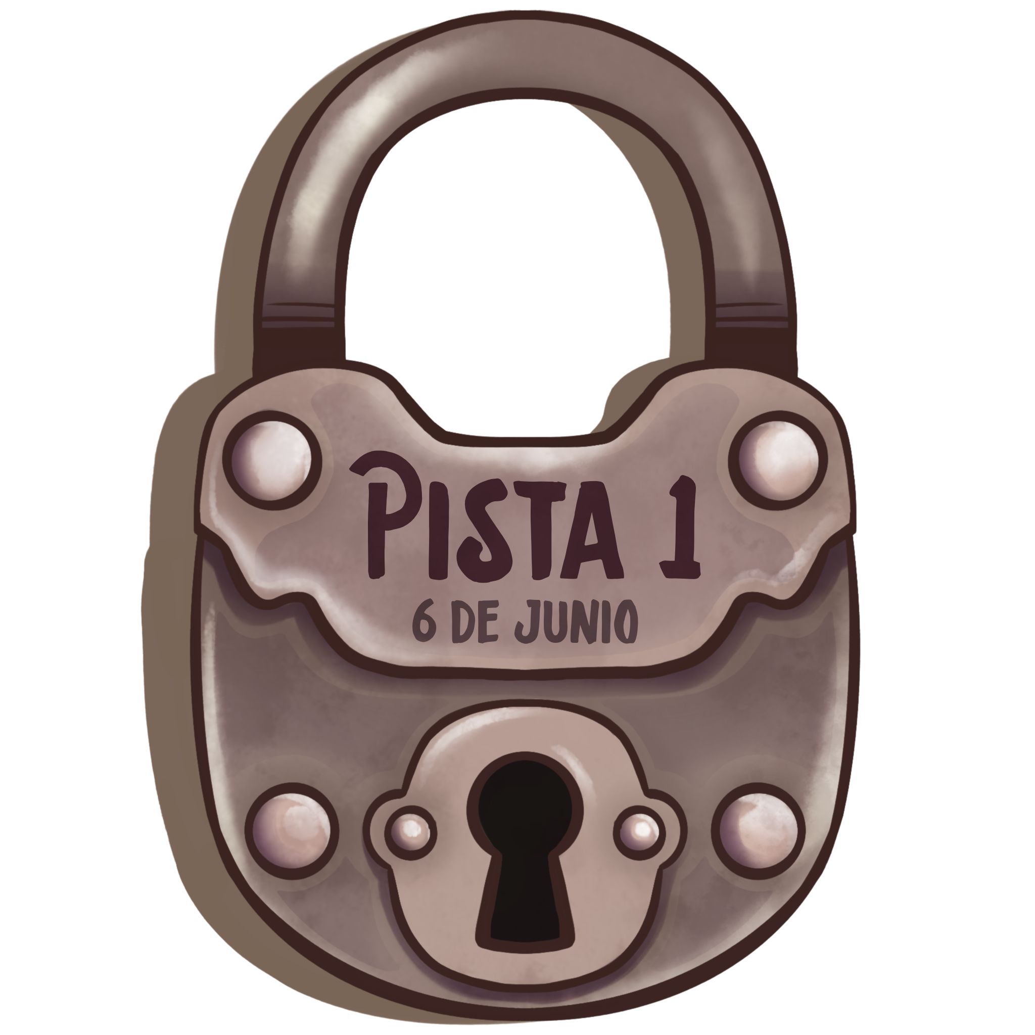 Pista 1 bloqueada