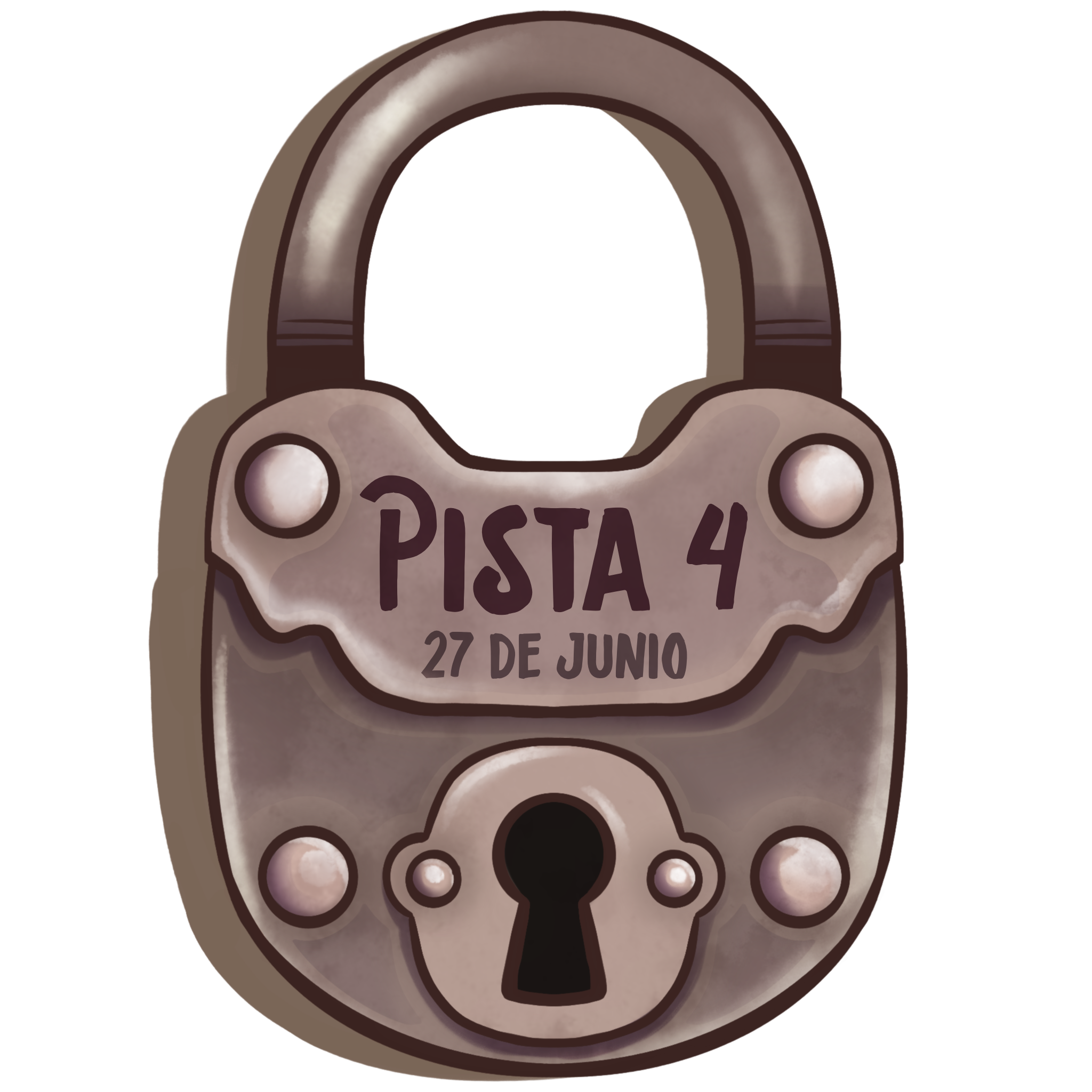 Pista 4 bloqueada