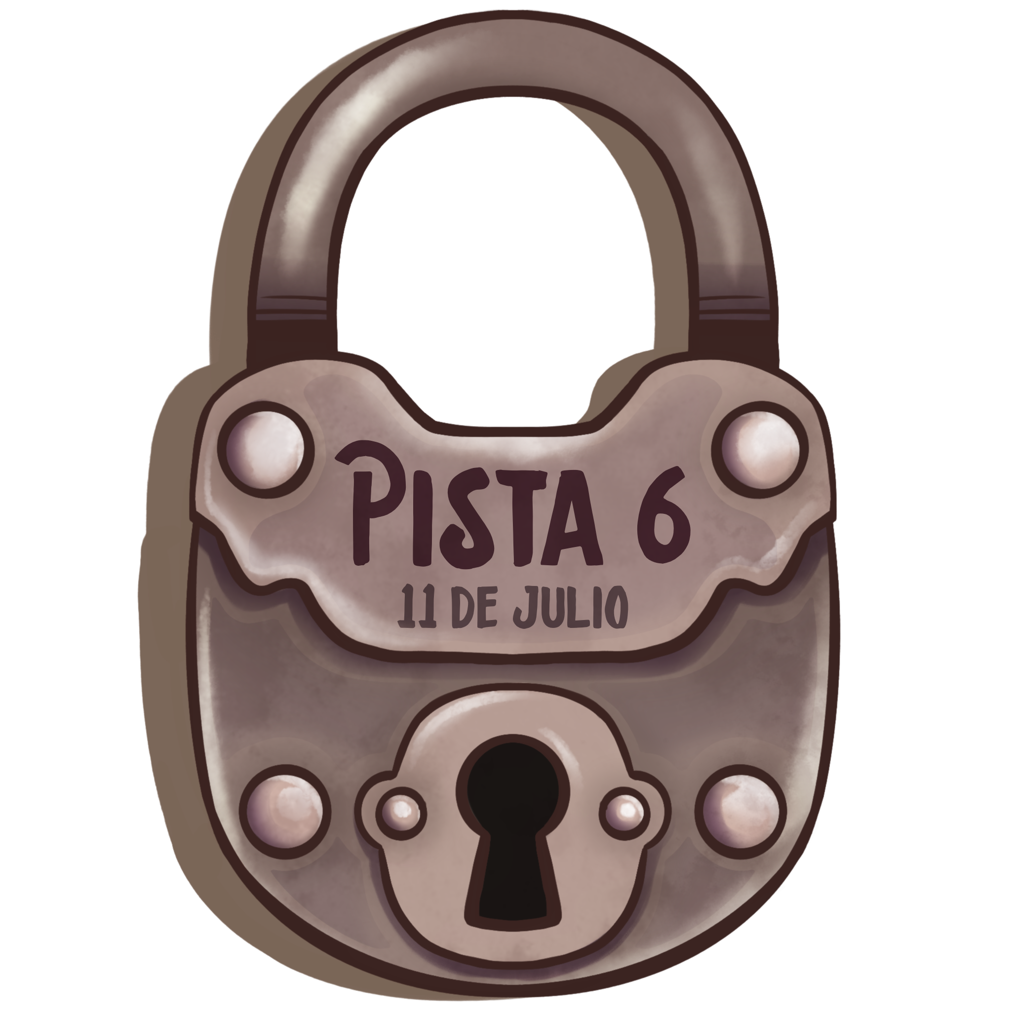 Pista 6 bloqueada
