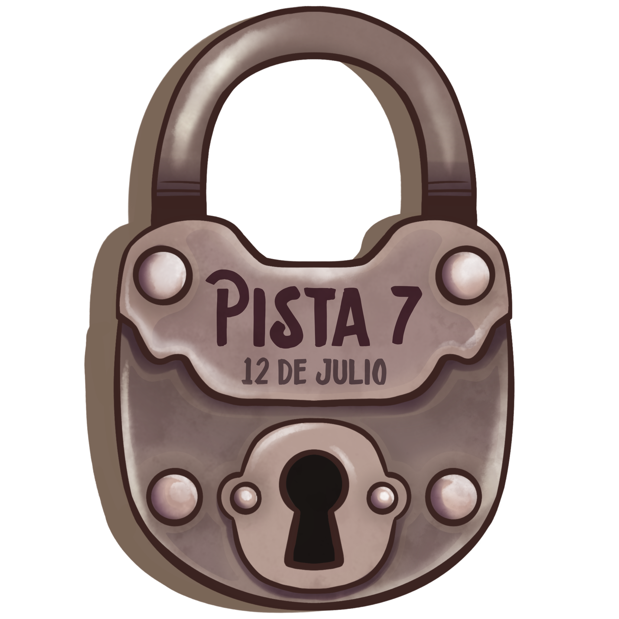 Pista 7 bloqueada